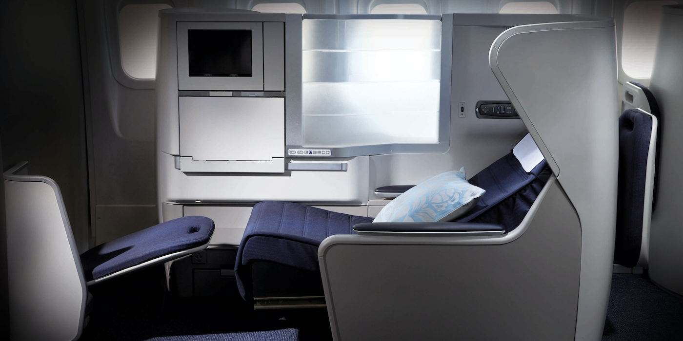 British Airways (BS) second generation Club World business class, launched in 2006