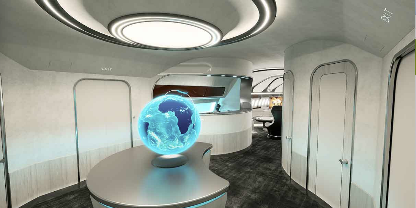 Airbus ACJ330 Harmony cabin interior