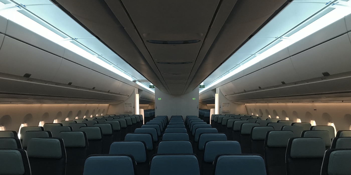 The PAL A350-900 cabin lighting schemes, created by LIFT Strategic ...