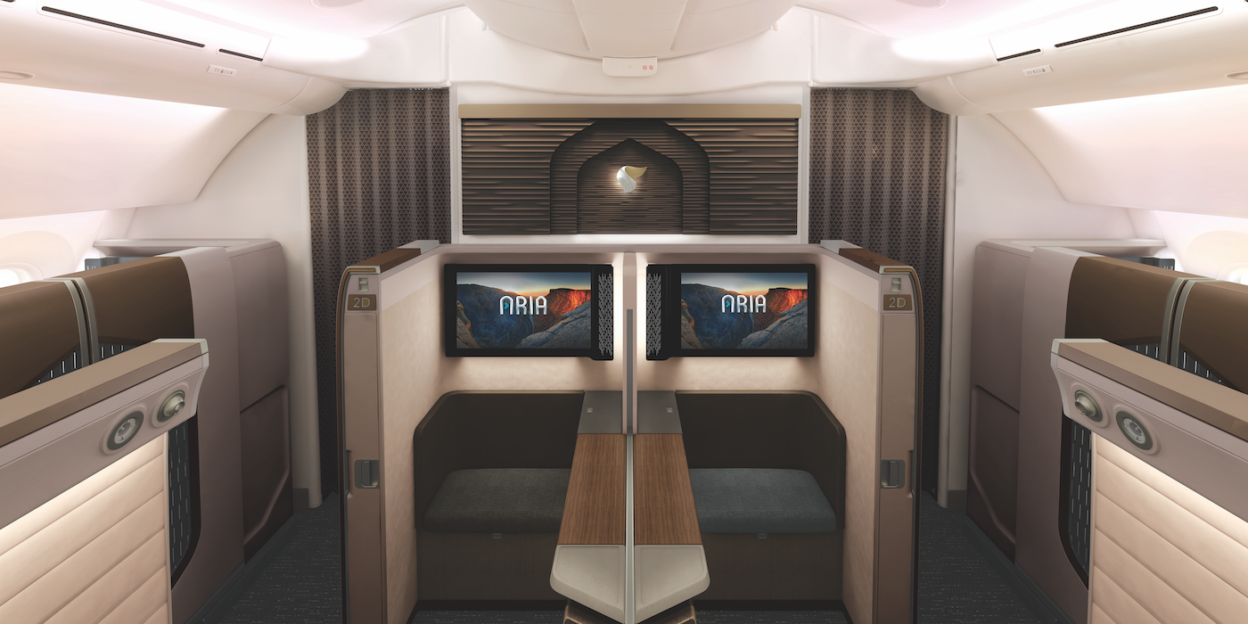 Oman Air's new first class cabin branding - Aircraft Interiors ...