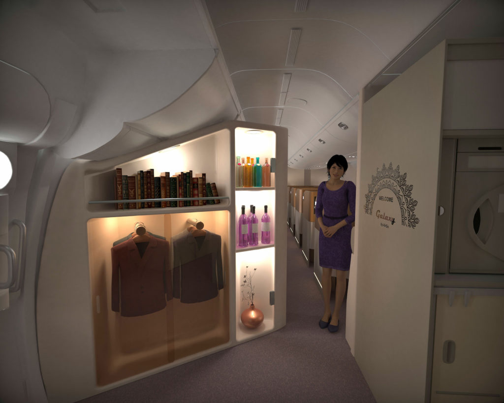 Explore The Airgo Galaxy Cabin Concepts Aircraft Interiors International