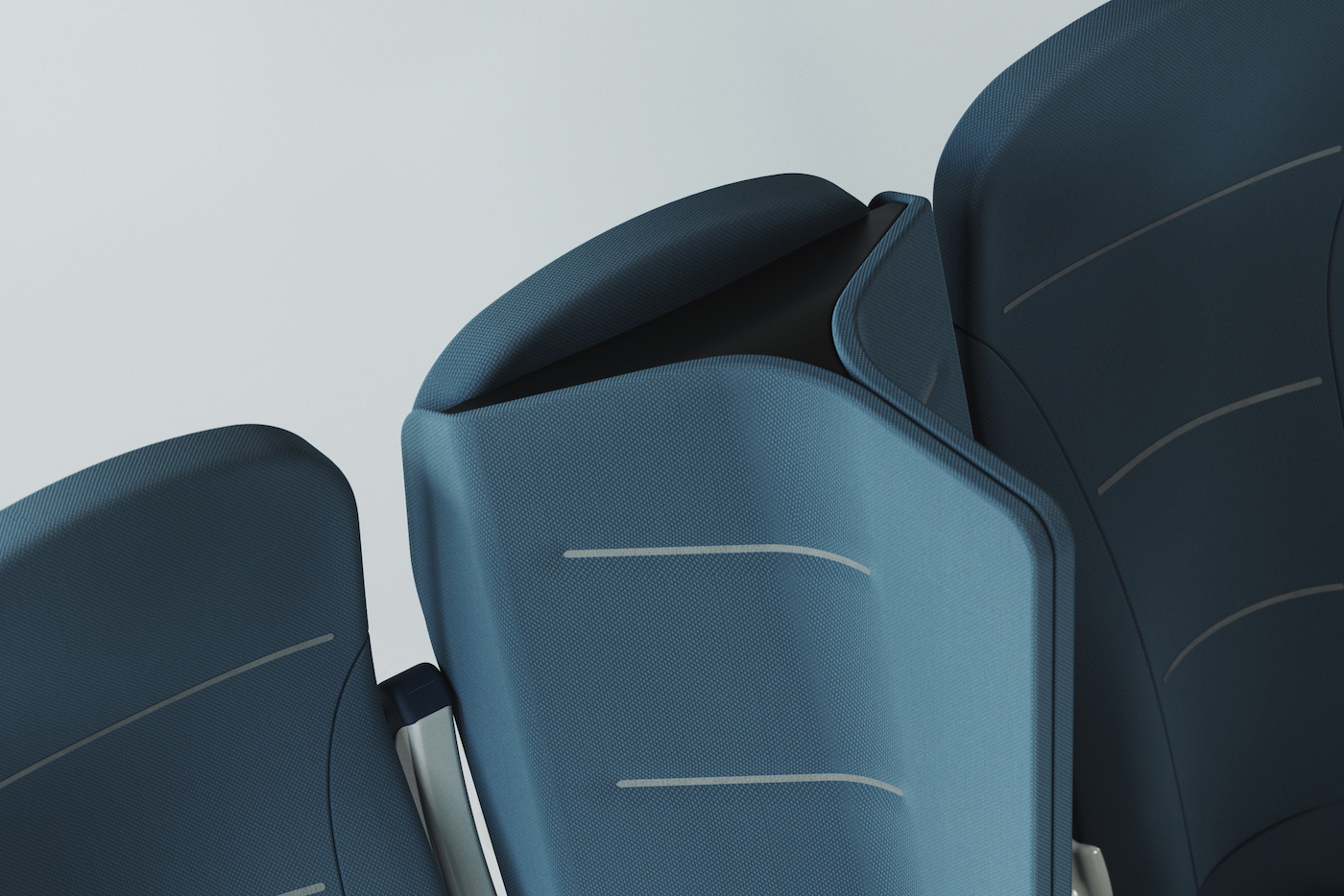 Interspace Airplane Seat More Comfortable Travel