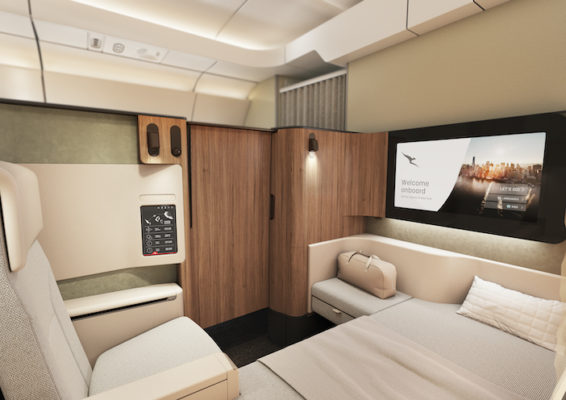 Qantas Reveals A350 Exercise Zone Premium Economy And Economy Cabins Aircraft Interiors 8937