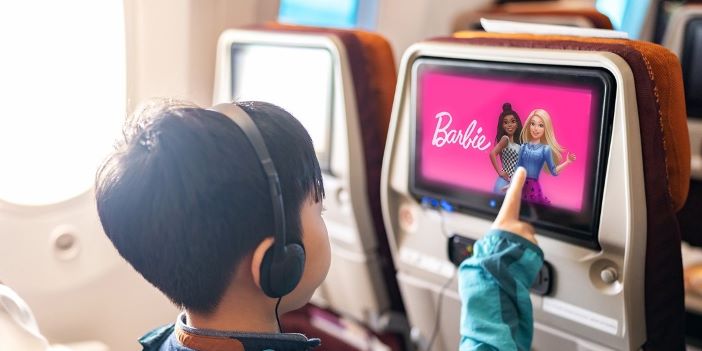 Barbie IFE channel takes flight